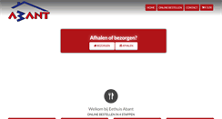 Desktop Screenshot of eethuisabant.nl